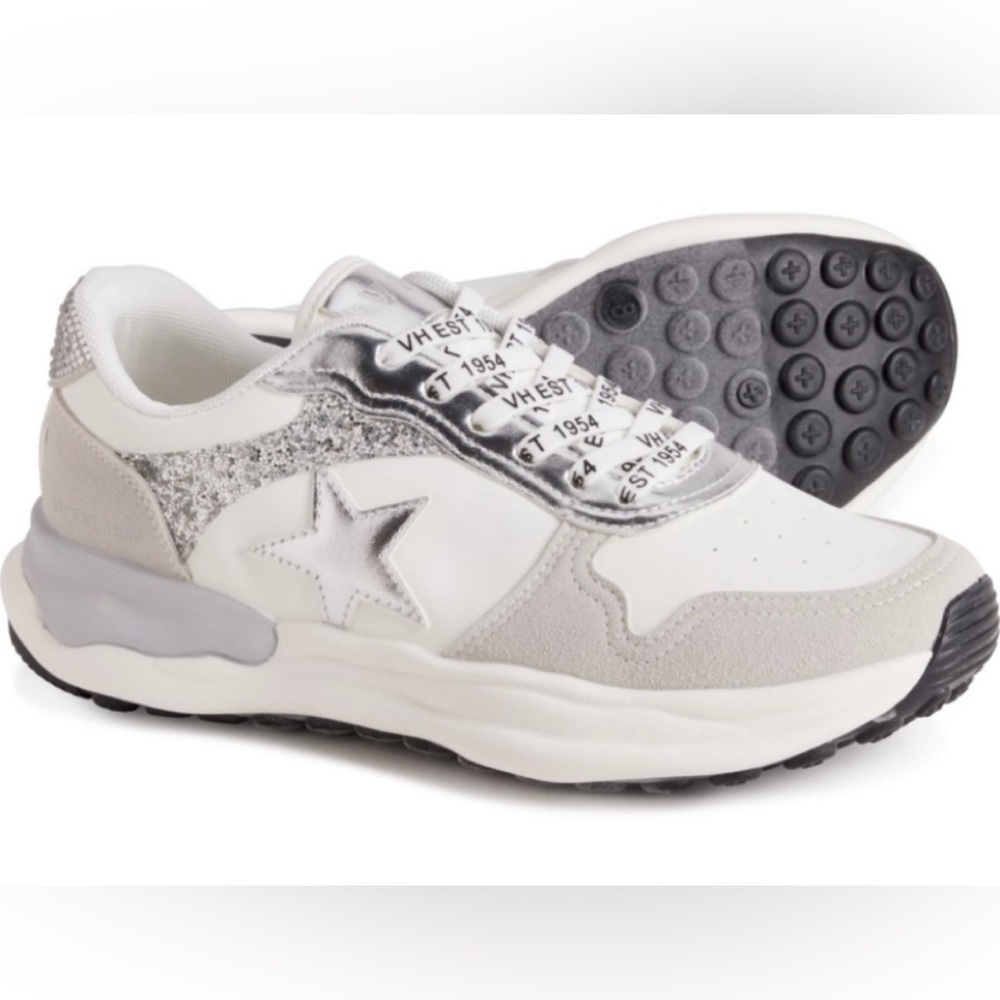 Vintage Havana Silver Glitter Cloud Sneaker